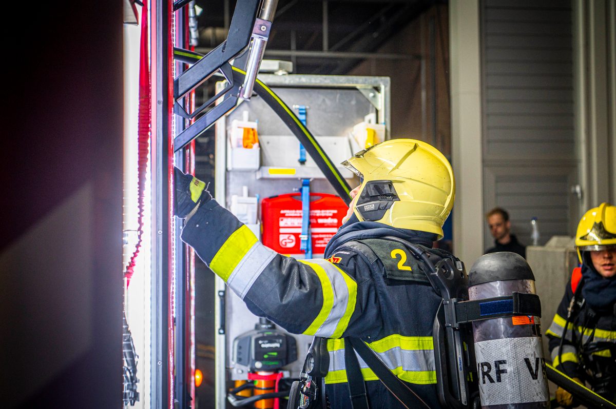 112 ABWC Vaardigheidstoets Wolvega. Brandweer Sint Annaparochie
