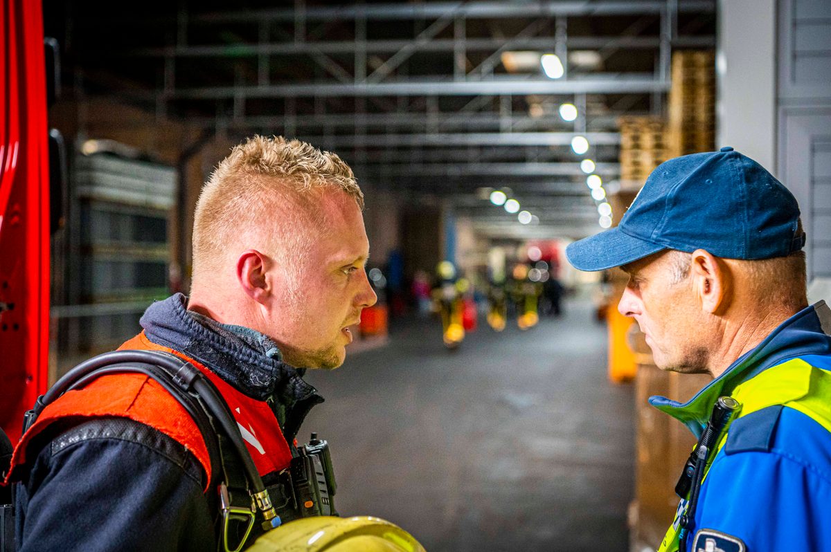 112 ABWC Vaardigheidstoets Wolvega. Brandweer Sint Annaparochie