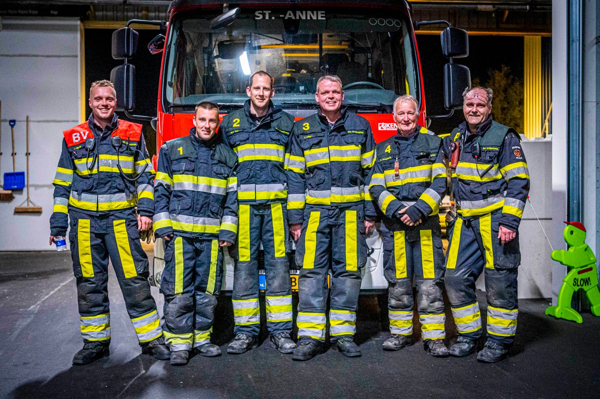 112 ABWC Vaardigheidstoets Wolvega. Brandweer Sint Annaparochie