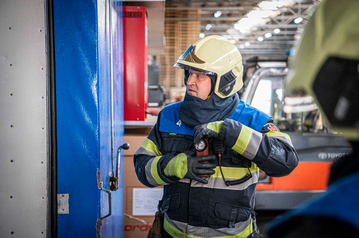 112 ABWC Vaardigheidstoets Wolvega. Brandweer Franeker