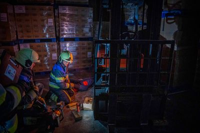 112 ABWC Vaardigheidstoets Wolvega. Brandweer Franeker