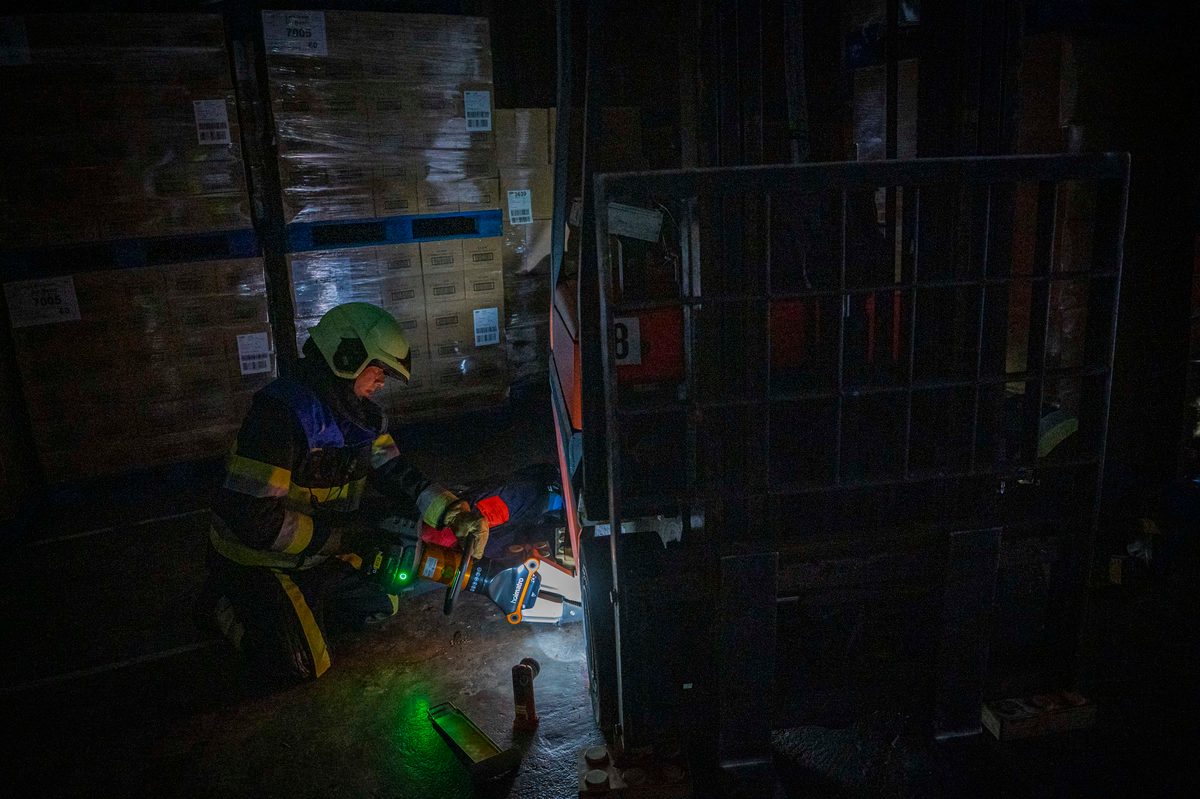 112 ABWC Vaardigheidstoets Wolvega. Brandweer Franeker