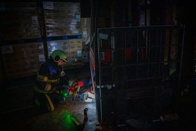 112 ABWC Vaardigheidstoets Wolvega. Brandweer Franeker
