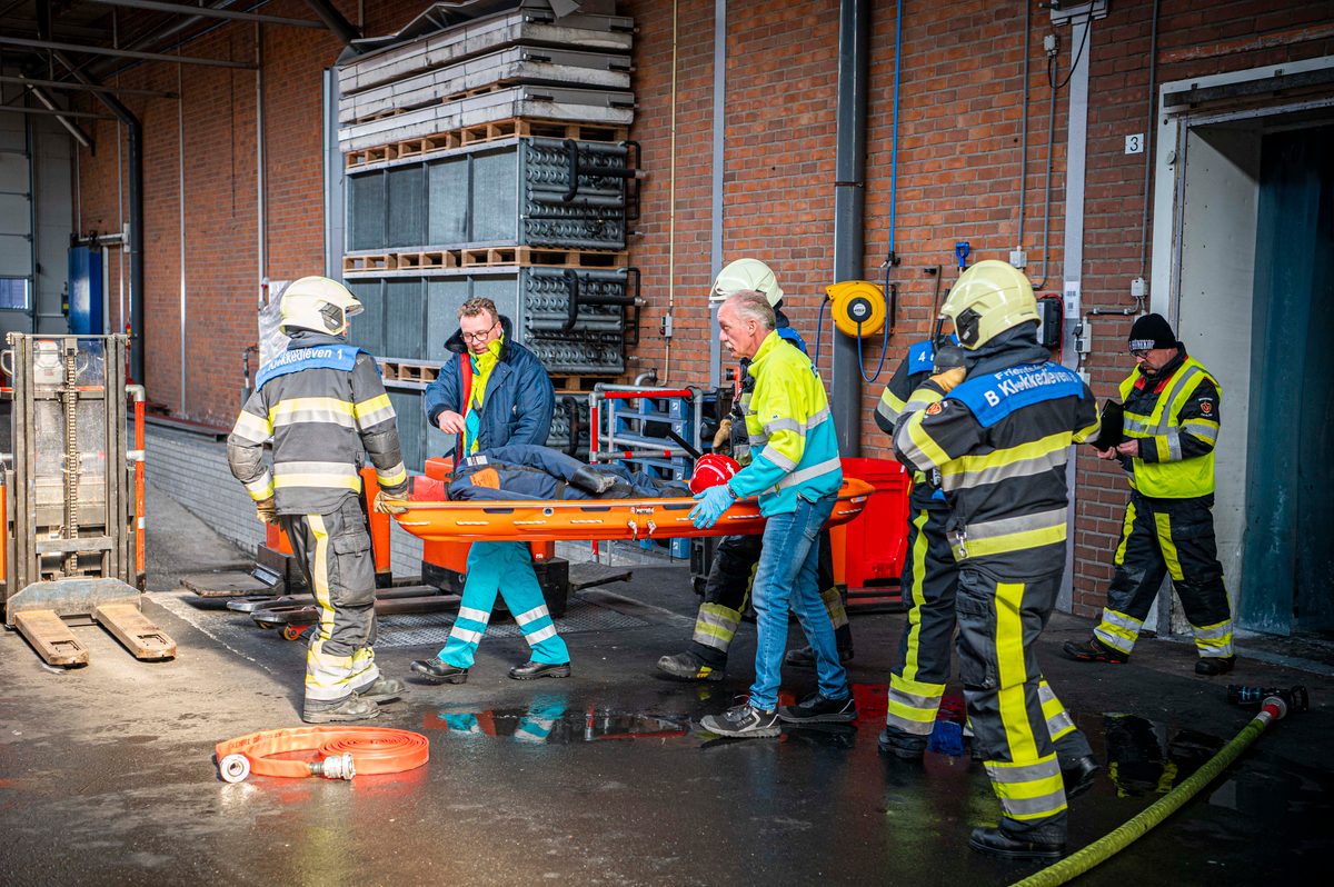 112 ABWC Vaardigheidstoets Wolvega. Brandweer Franeker