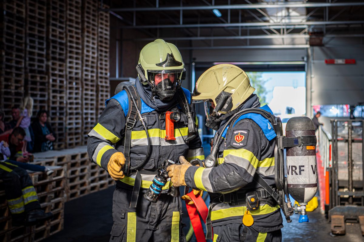 112 ABWC Vaardigheidstoets Wolvega. Brandweer Franeker