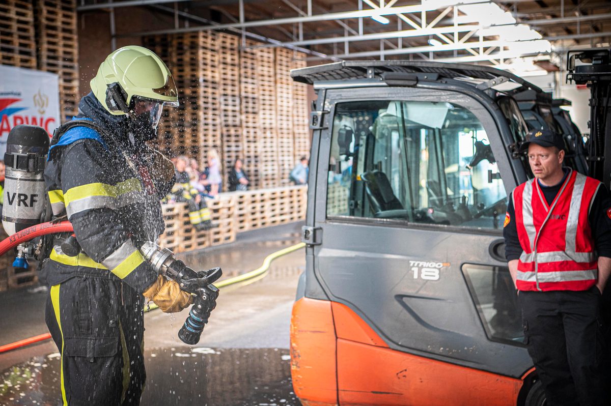 112 ABWC Vaardigheidstoets Wolvega. Brandweer Franeker