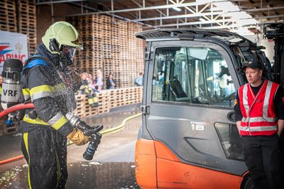 112 ABWC Vaardigheidstoets Wolvega. Brandweer Franeker