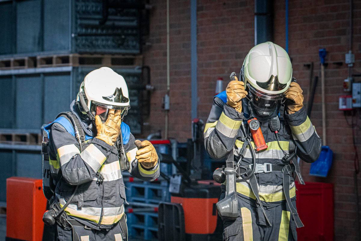 112 ABWC Vaardigheidstoets Wolvega. Brandweer Franeker