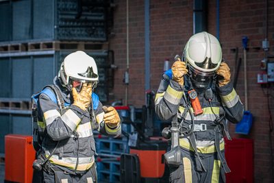 112 ABWC Vaardigheidstoets Wolvega. Brandweer Franeker