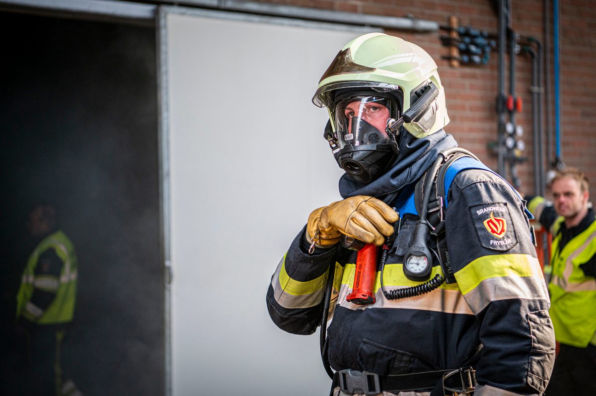 112 ABWC Vaardigheidstoets Wolvega. Brandweer Franeker
