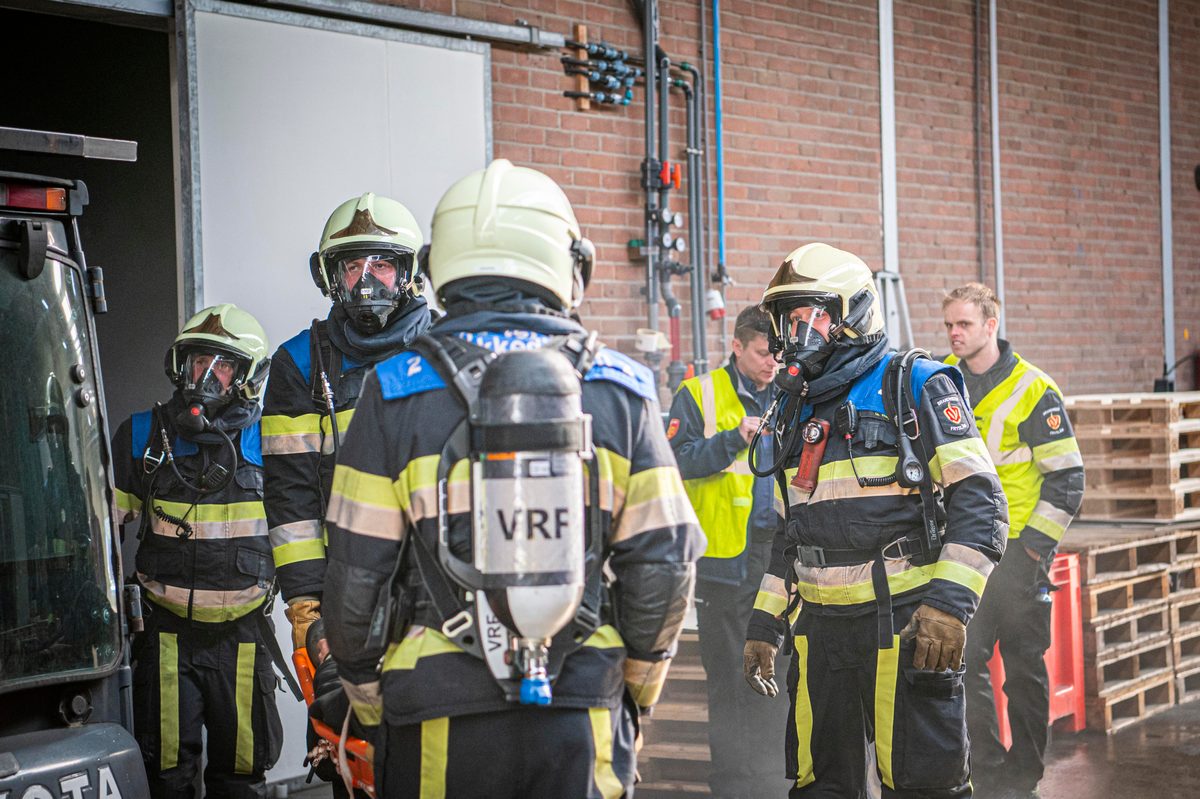 112 ABWC Vaardigheidstoets Wolvega. Brandweer Franeker
