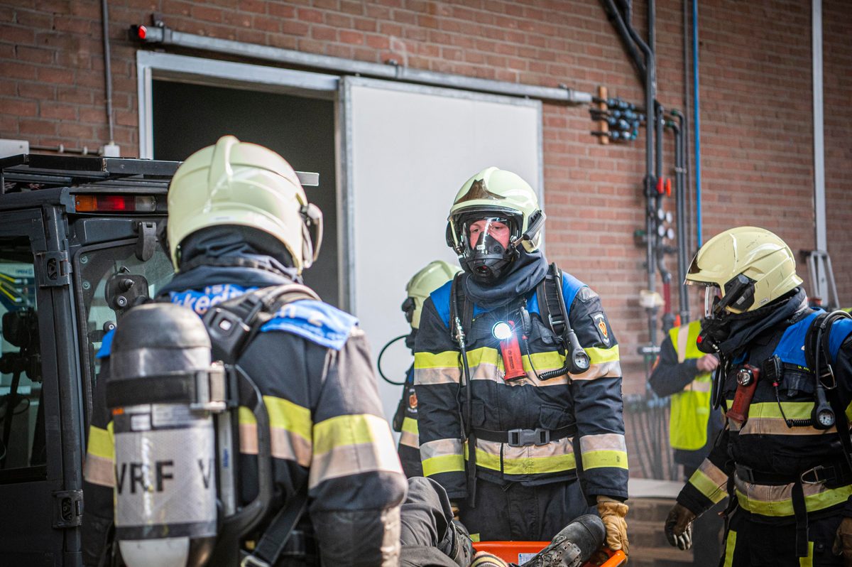 112 ABWC Vaardigheidstoets Wolvega. Brandweer Franeker