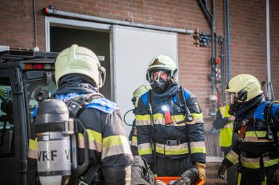 112 ABWC Vaardigheidstoets Wolvega. Brandweer Franeker