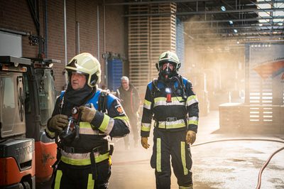 112 ABWC Vaardigheidstoets Wolvega. Brandweer Franeker
