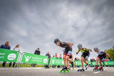 In Steenwijk is met 'de Klim van Steenwijk' het startschot gegeven voor de nationale skeelercompetitie. Bij de mannen was Bart Swings de winner, Marijke Groenewoud was dat bij de dames.