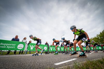 In Steenwijk is met 'de Klim van Steenwijk' het startschot gegeven voor de nationale skeelercompetitie. Bij de mannen was Bart Swings de winner, Marijke Groenewoud was dat bij de dames.