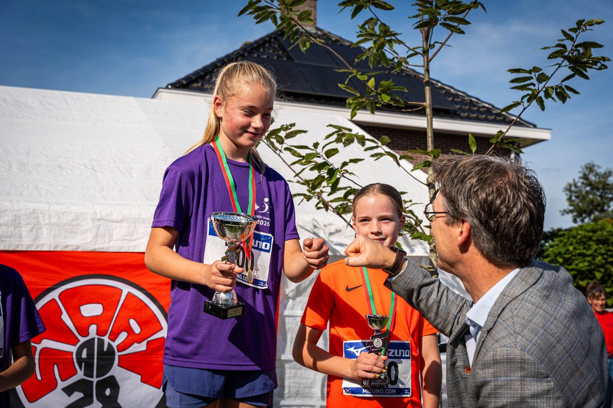 Deelnemers van de Rondje Lindewijk 2026.